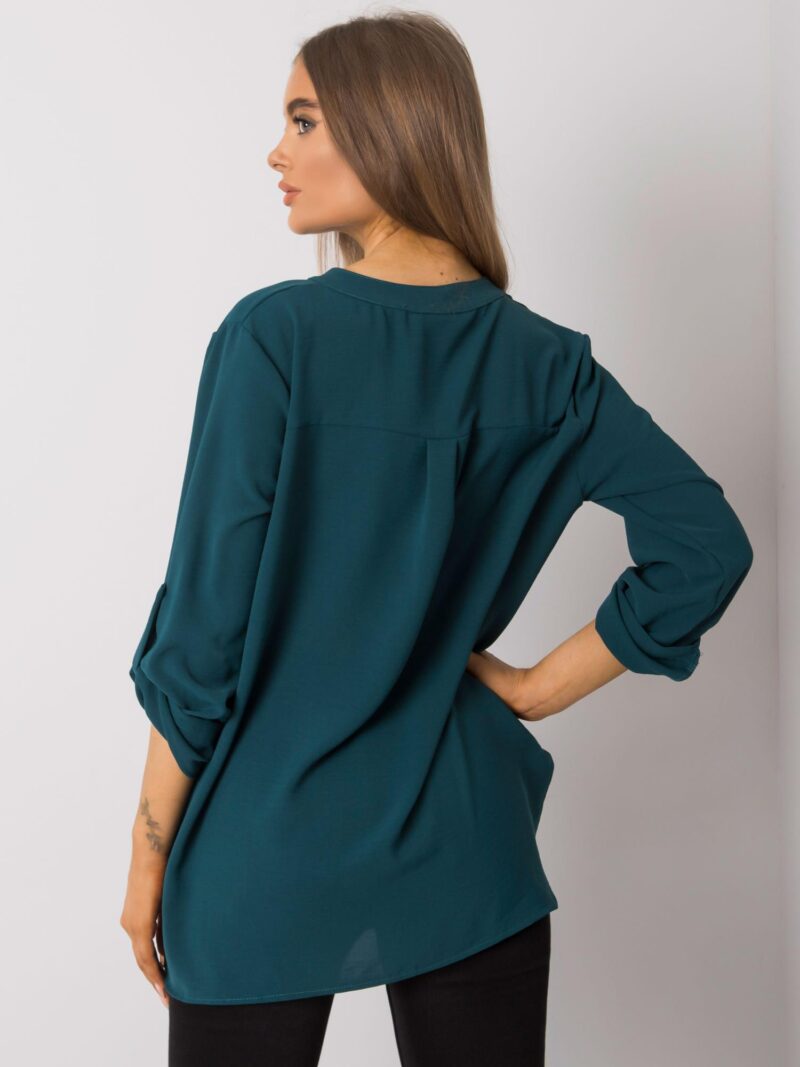 Elegancka bluzka z rękawem 3/4 - obrazek 3