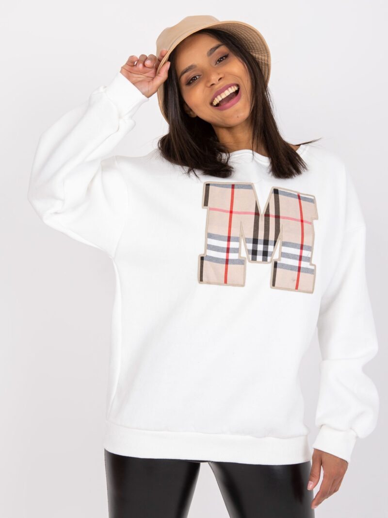 Bluza oversize z nadrukiem - obrazek 3
