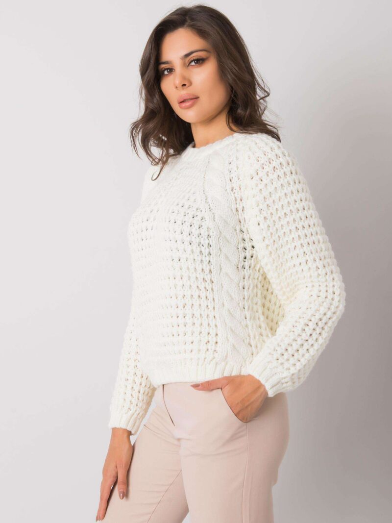 Sweter damski z wełną - obrazek 3