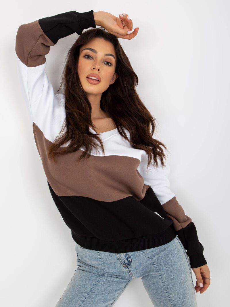 Luźna dresowa bluza - obrazek 3