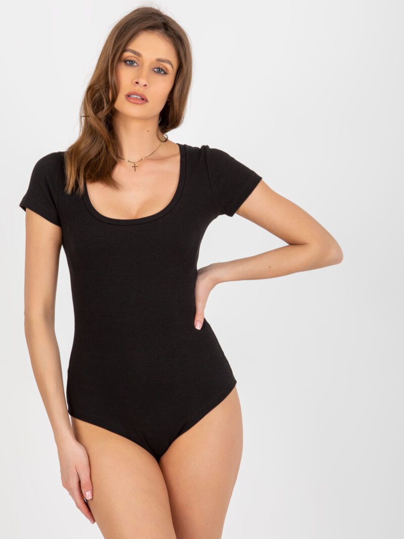 czarne body damskie
