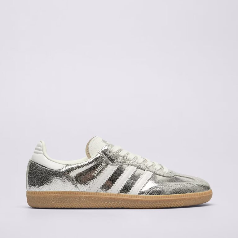 Buty Adidas Samba Og Srebrne - JR0035