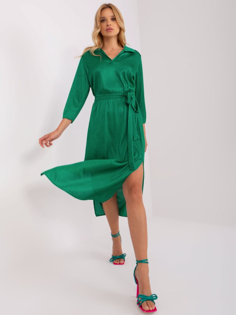 zielona sukienka koktajlowa