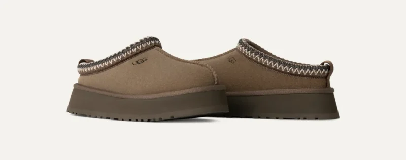 Ugg Tazz Klapki Damskie Brązowe Hickory - obrazek 2