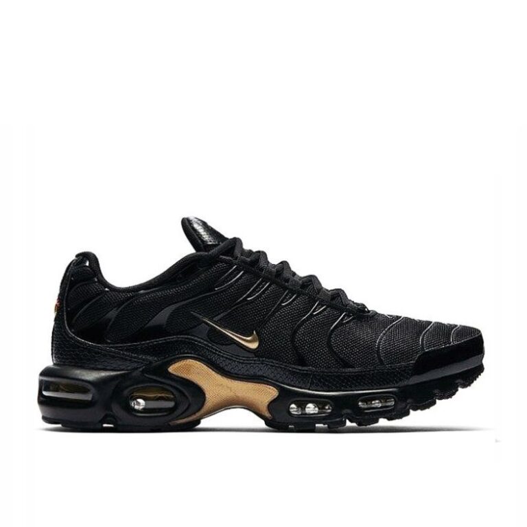 Buty Nike Air Max Plus TN Czarny, Złoty - DC4118-001