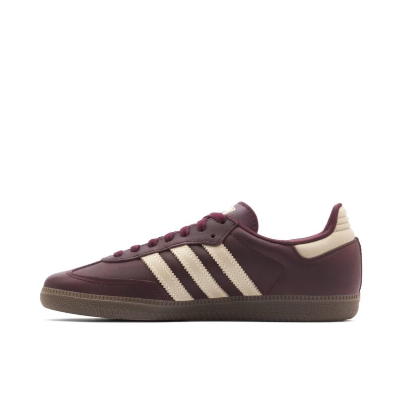 Buty Adidas Samba OG Bordowe Maroon - IF7004 - obrazek 2