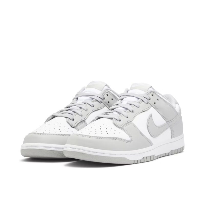 Buty Nike Dunk Low Szary, biały - Grey Fog  DD1391-103 - obrazek 3