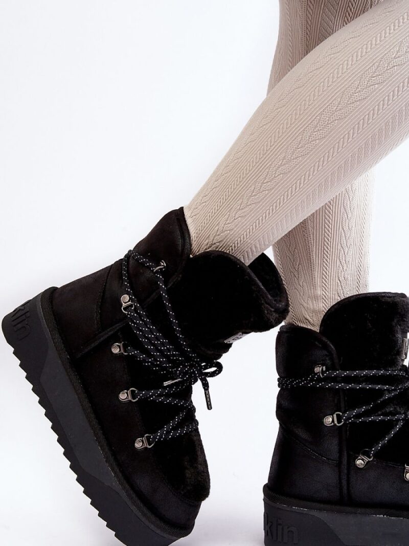 Śniegowce Model D.Franklin DFSH371008 Black - Step in style - obrazek 2