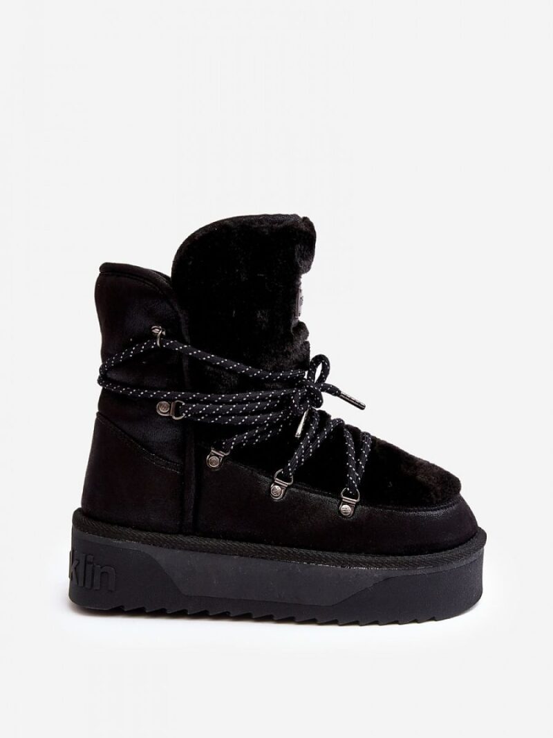 Śniegowce Model D.Franklin DFSH371008 Black - Step in style - obrazek 3