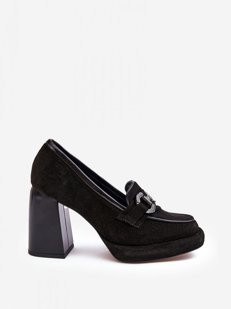 Czółenka Model Laura Messi 2706 500-173 Black - Step in style - obrazek 3