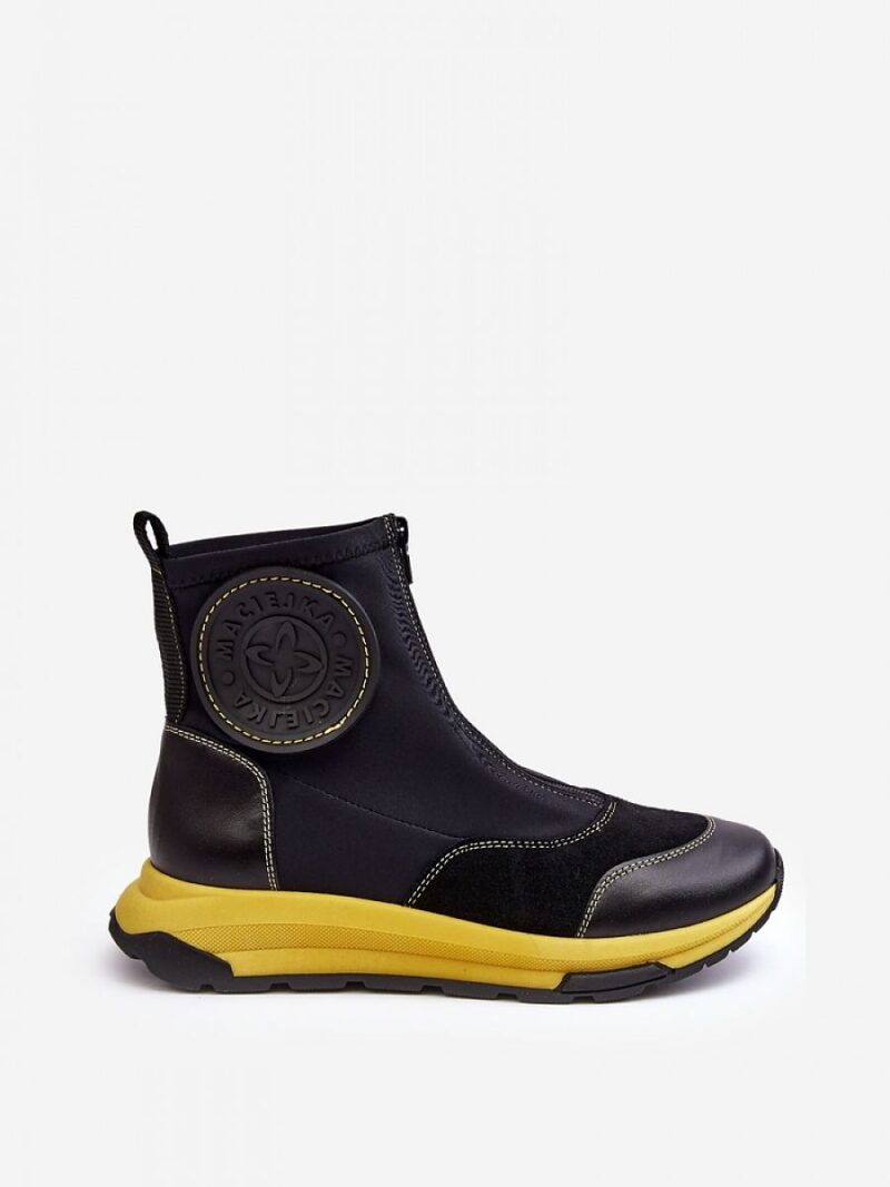 Botki Model Maciejka 06297-01 Black - Step in style - obrazek 3
