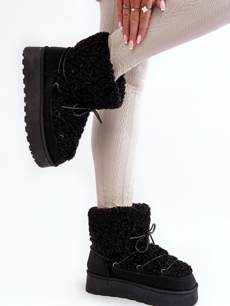 Śniegowce Model Loso 20223-4A Black - Step in style
