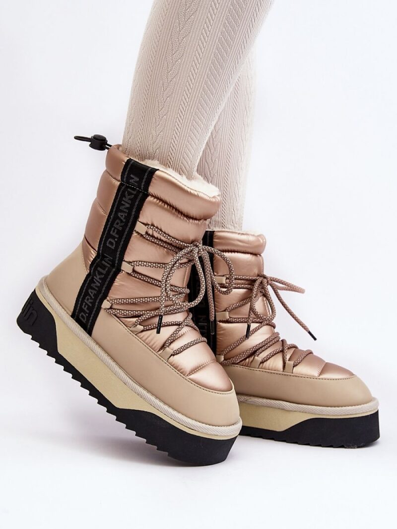 Śniegowce Model D.Franklin DFSH371006 Beige - Step in style