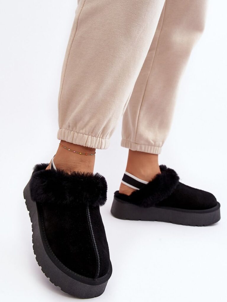 Kapcie Model Sophienne W5827 Black - Step in style