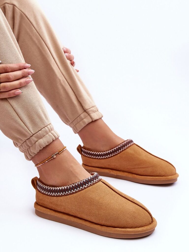 Kapcie Model Polinna EV-80 Camel - Step in style