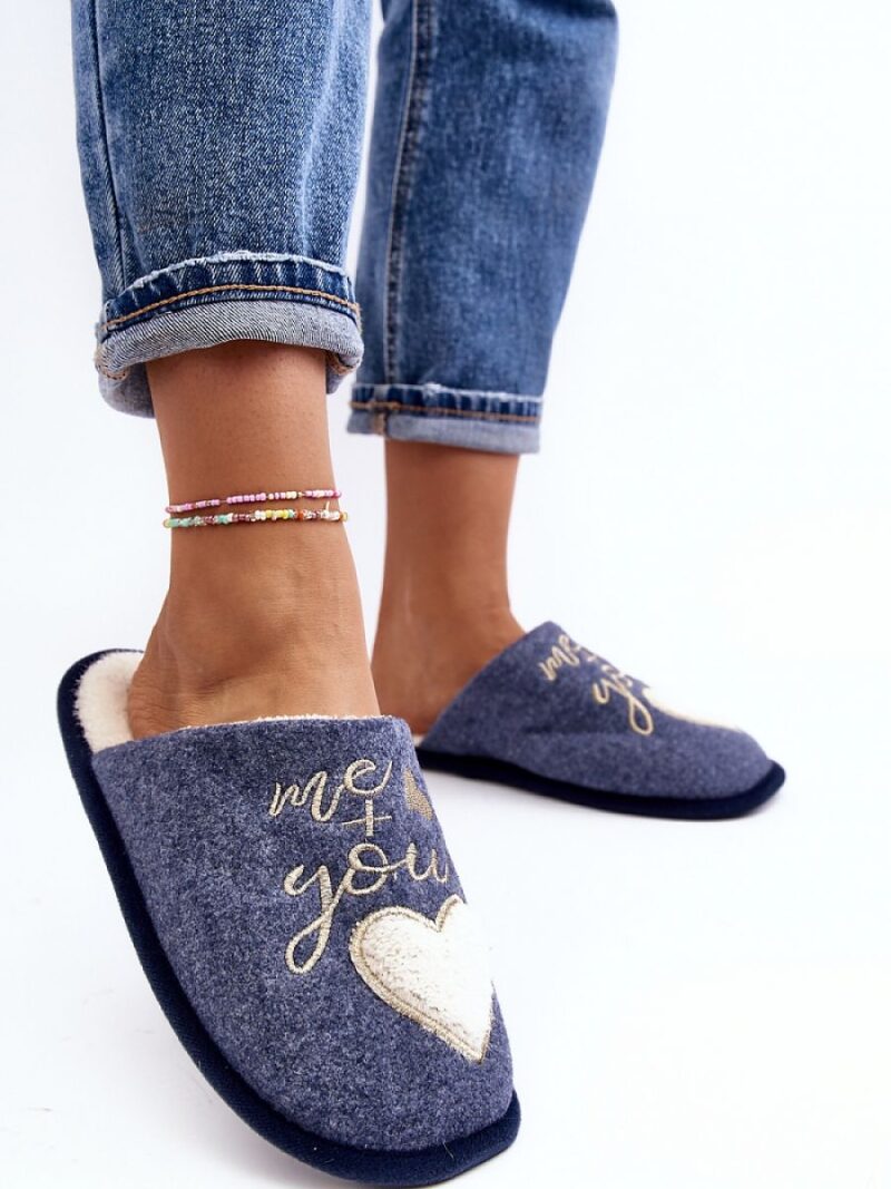 Kapcie Model Mabira MD8643 Navy - Step in style - obrazek 2