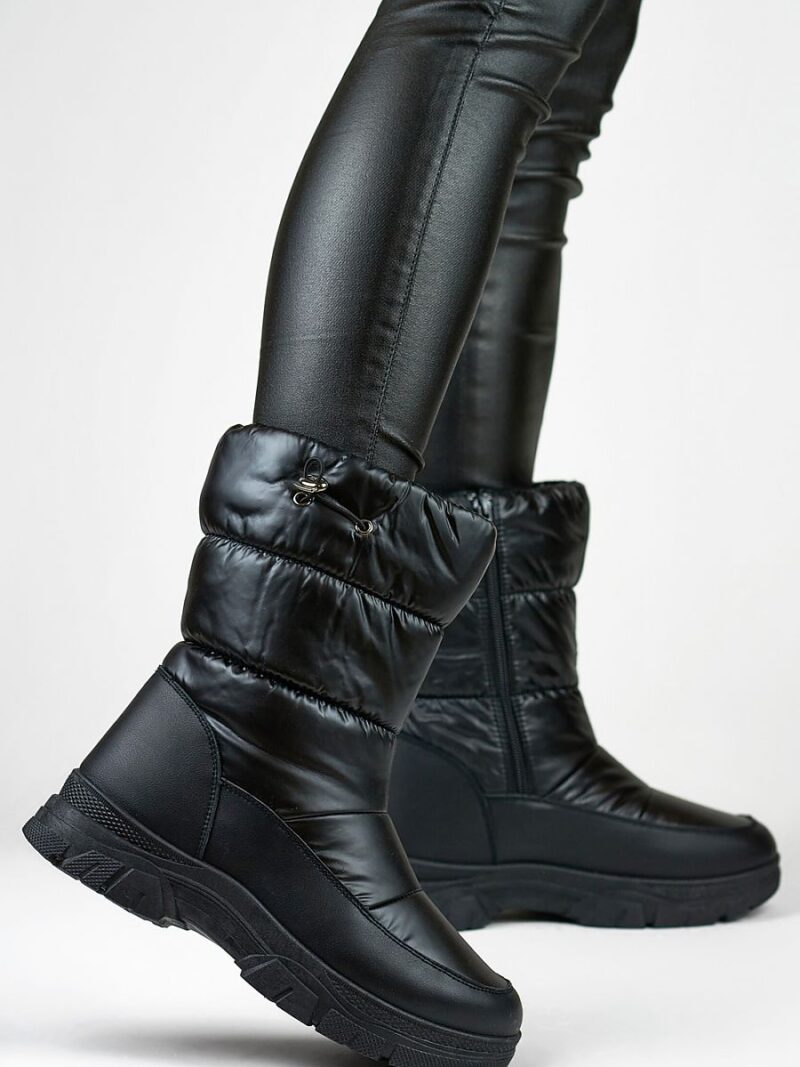 Śniegowce Model 3537B Black - PRIMO