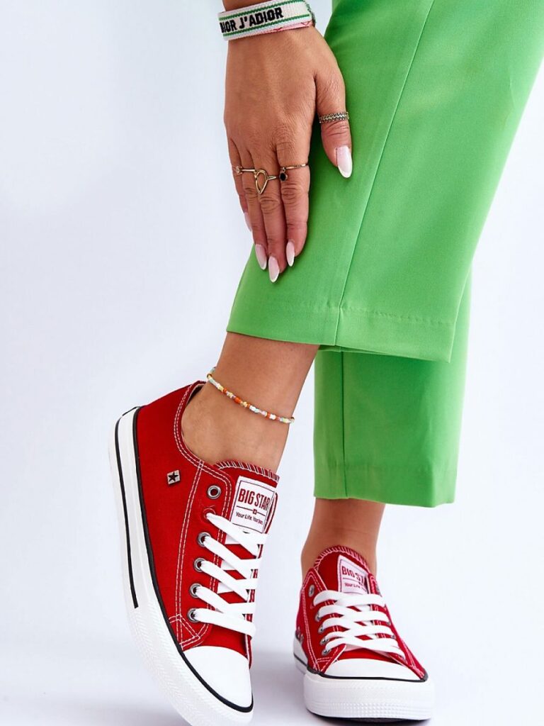 Trampki Model Big Star T274020 Red - Step in style