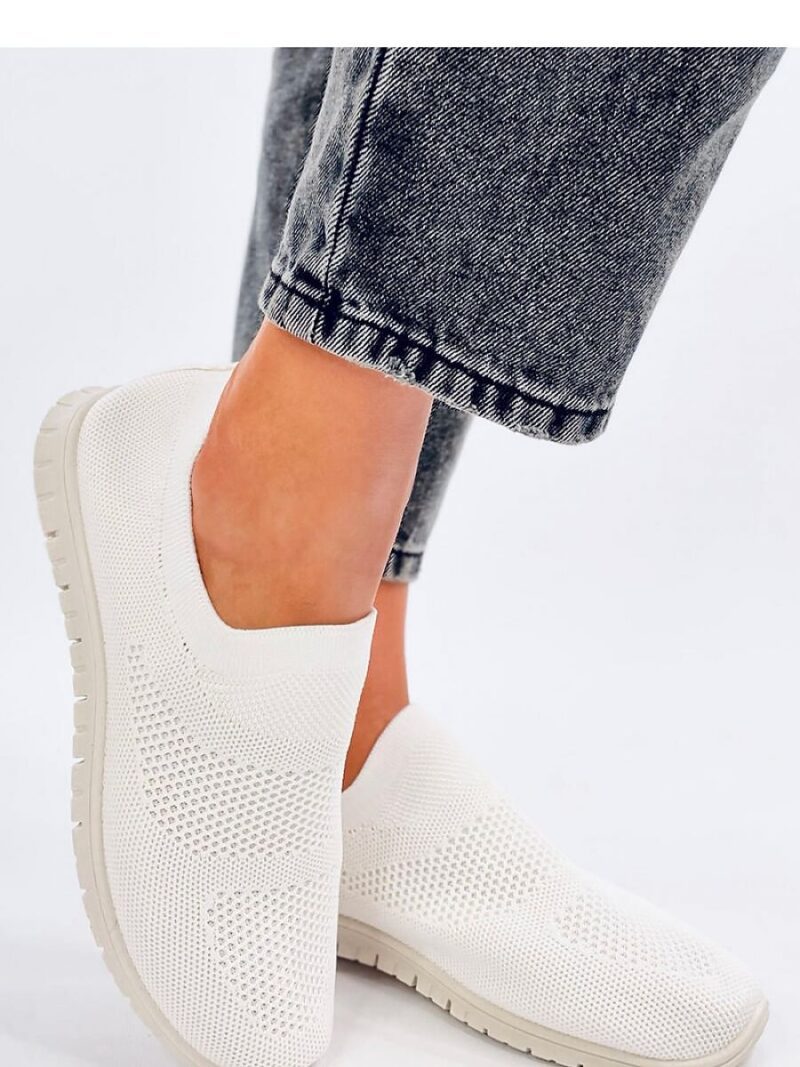 Tenisówki skarpetkowe COLUMS WHITE - Inello - obrazek 2