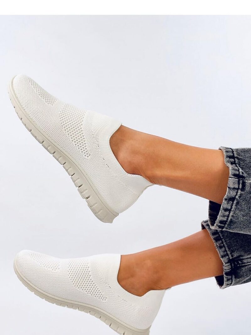 Tenisówki skarpetkowe COLUMS WHITE - Inello - obrazek 3