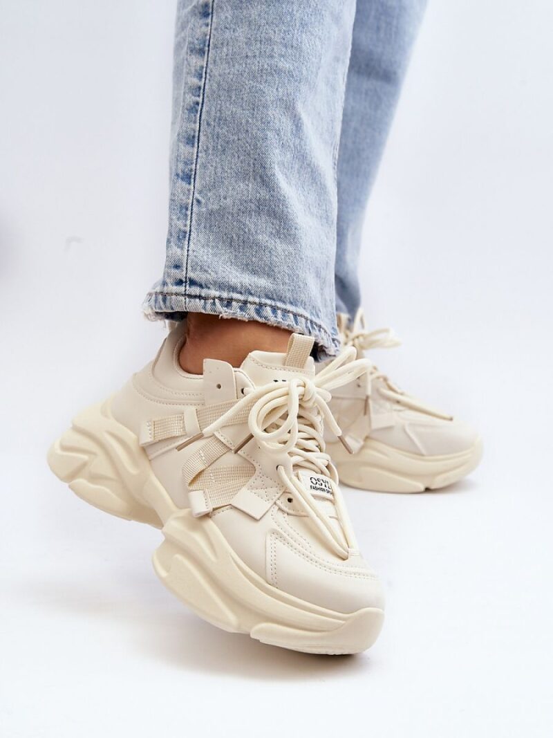 Buty Sportowe Model Windamella LA269P Beige - Step in style