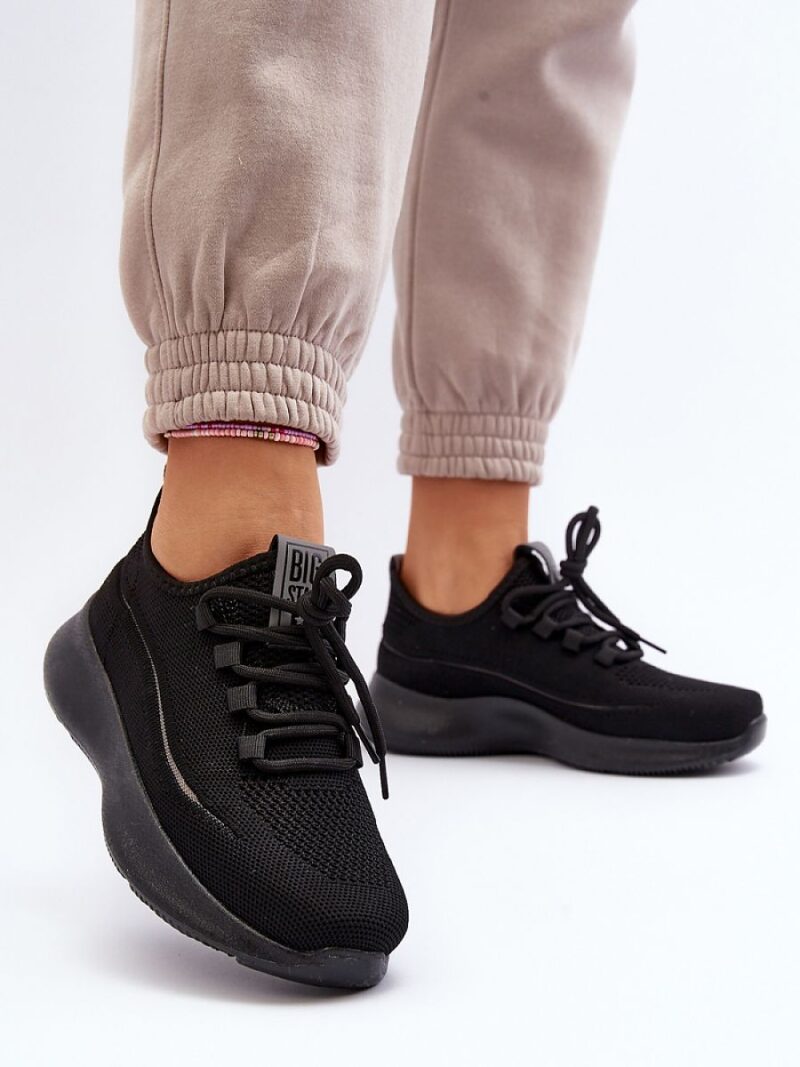 Buty Sportowe Model Big Star NN274663 Black - Step in style - obrazek 3