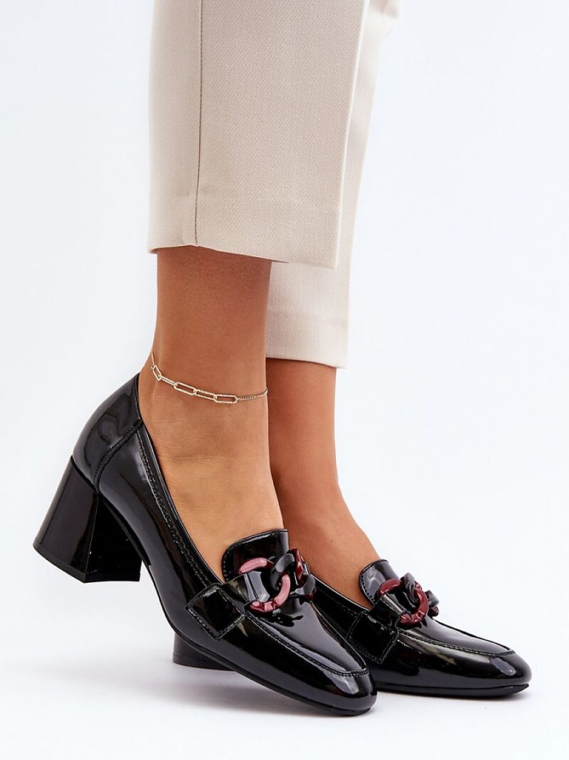 Czółenka Model Paliotte 58318 Black/Pink - Step in style