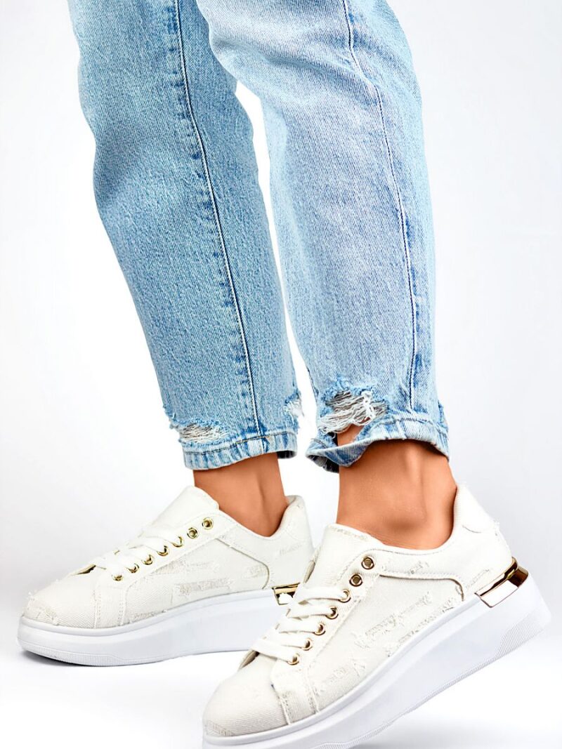 Buty Sportowe Model A-91BE Beige - PRIMO