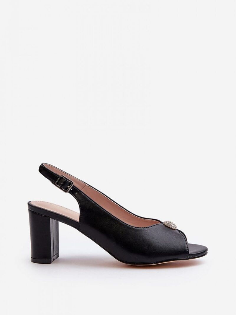 Sandały Model Trasea 24SD98-6785 Black - Step in style - obrazek 2