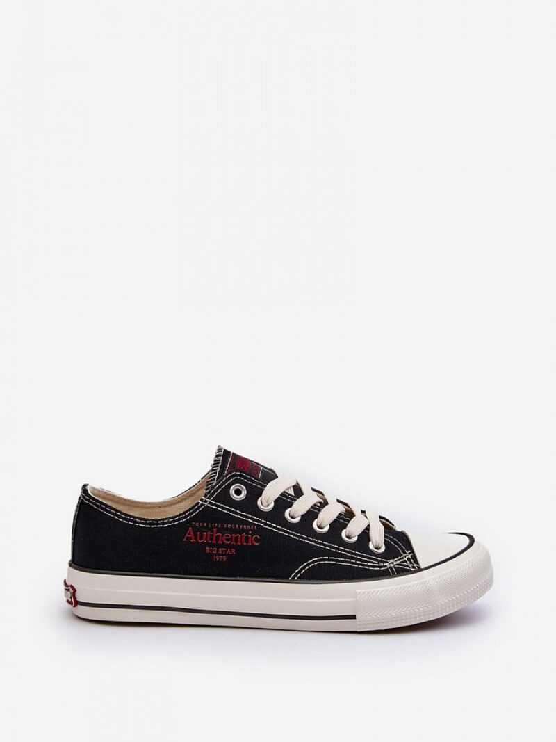 Trampki Model Big Star NN274234 Black - Step in style - obrazek 2