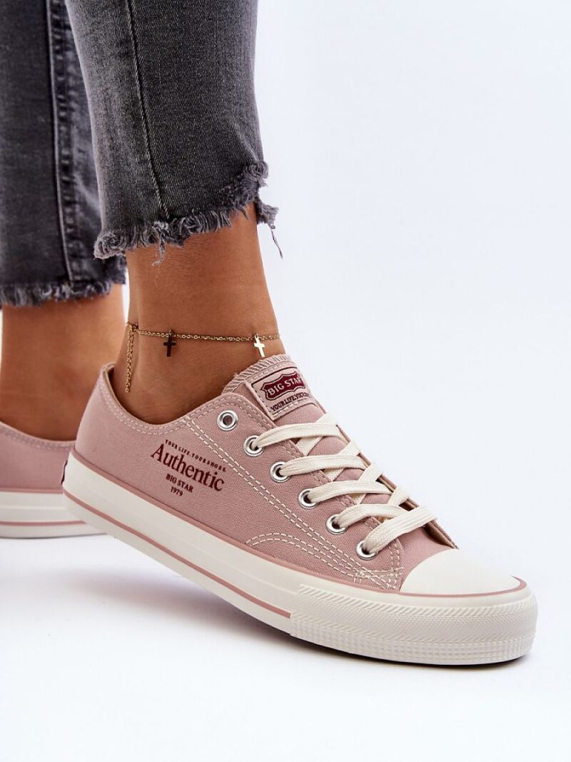 Trampki Model Big Star NN274239 Pink - Step in style - obrazek 2