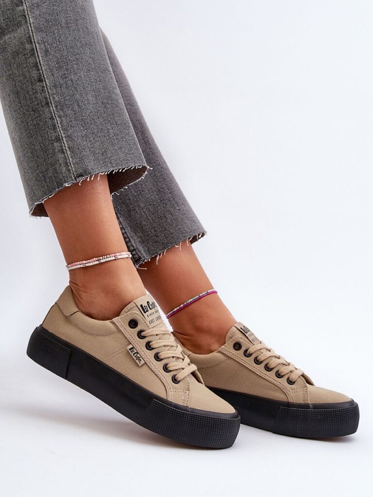 Trampki Model Lee Cooper LCW-24-31-2721 Beige - Step in style