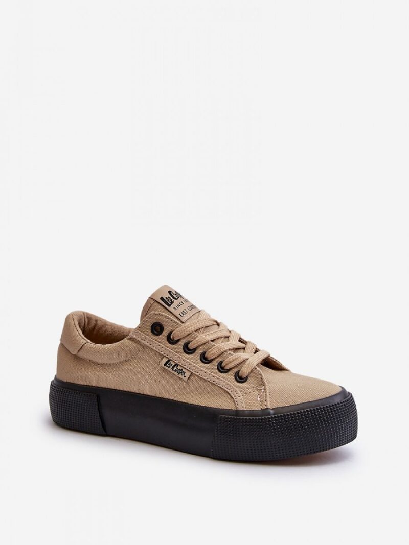 Trampki Model Lee Cooper LCW-24-31-2721 Beige - Step in style - obrazek 2