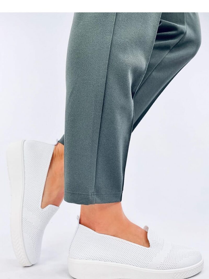Tenisówki skarpetkowe COMBE WHITE - Inello - obrazek 4
