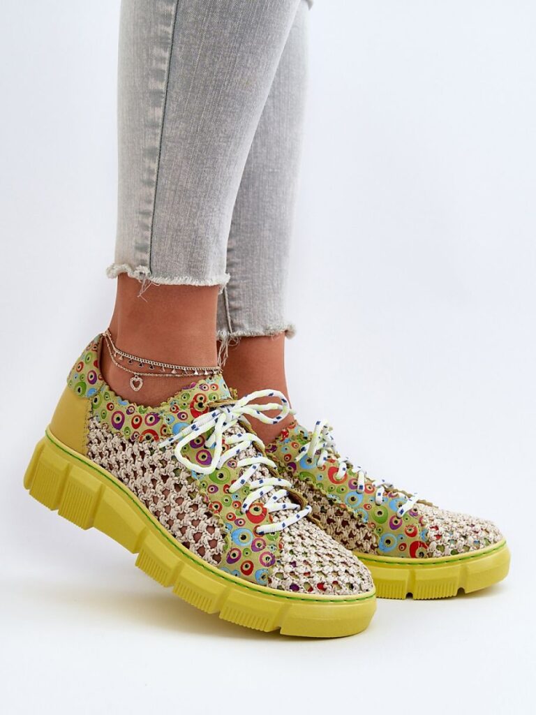 Półbuty Model Maciejka 05850-09 Limonka - Step in style