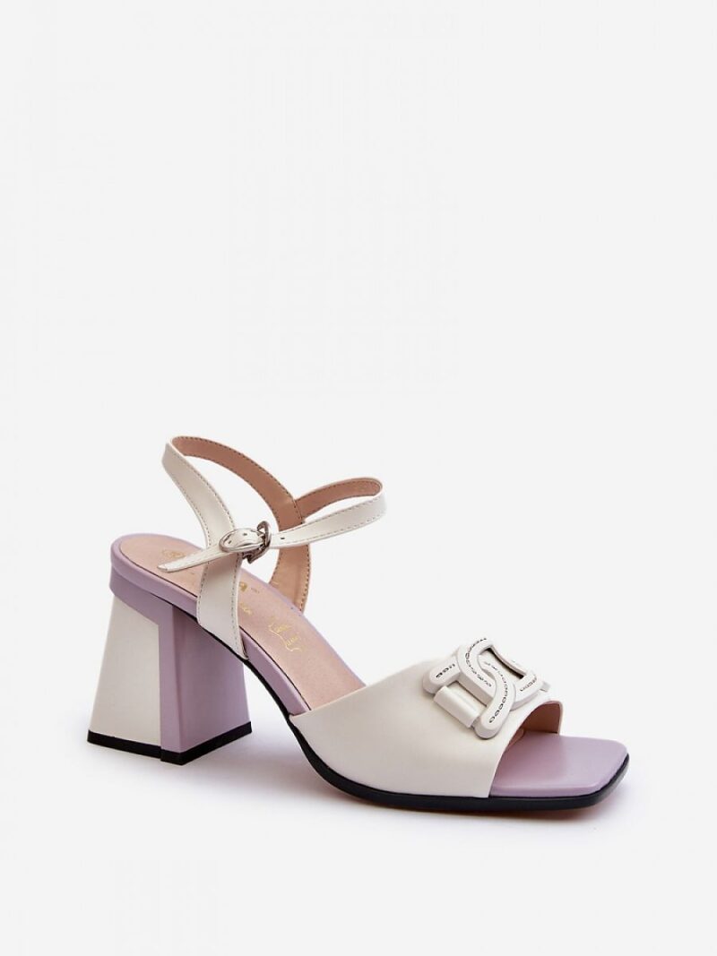 Sandały Model DA MR38-156 White - Step in style - obrazek 2