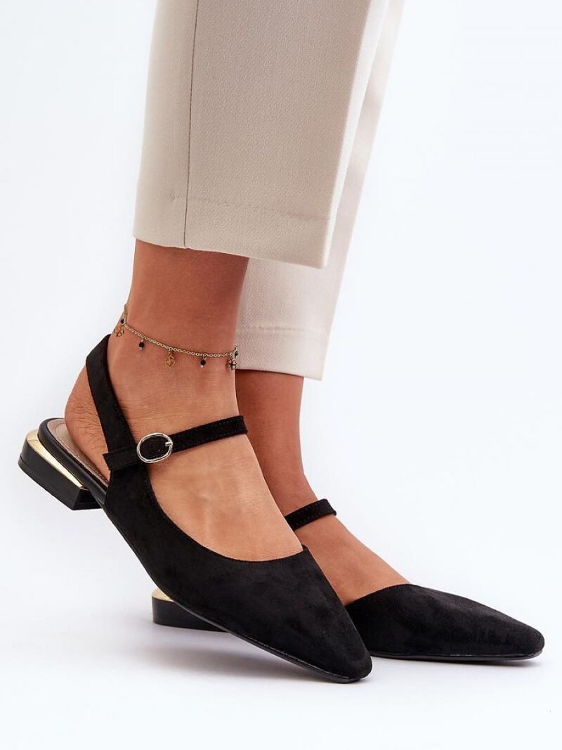 Baleriny Model Sergio Leone SK831 Black - Step in style