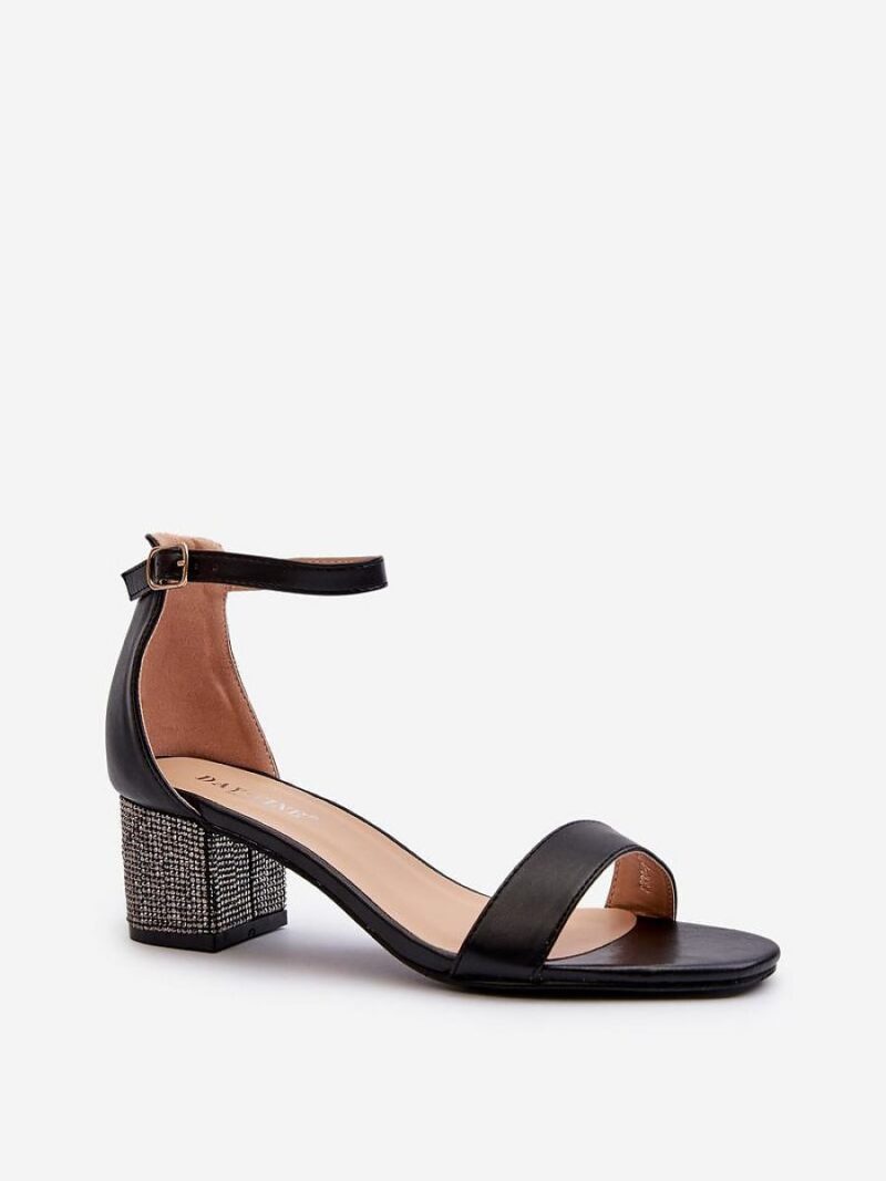 Sandały Model Wiatalia 8338-257 Black - Step in style - obrazek 2
