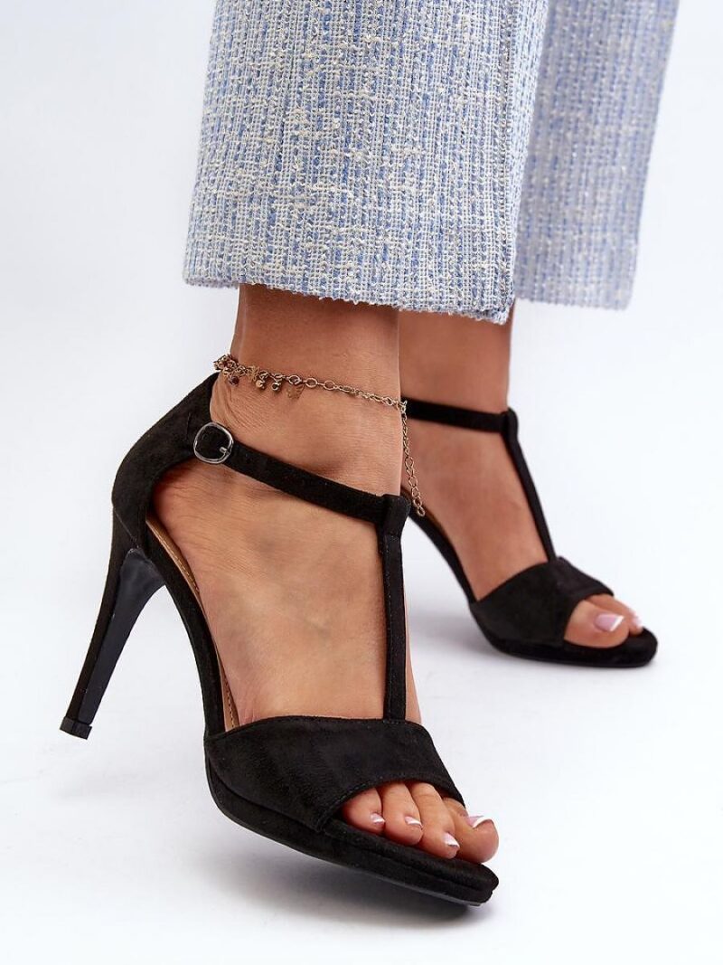 Sandały Model Obdaria 17335 Black - Step in style - obrazek 3