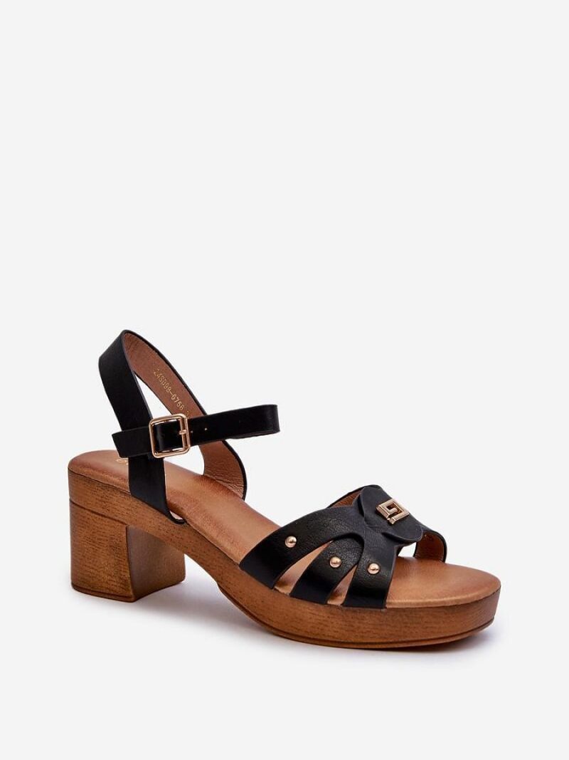 Sandały Model Assames 24SD98-6758 Black - Step in style - obrazek 2