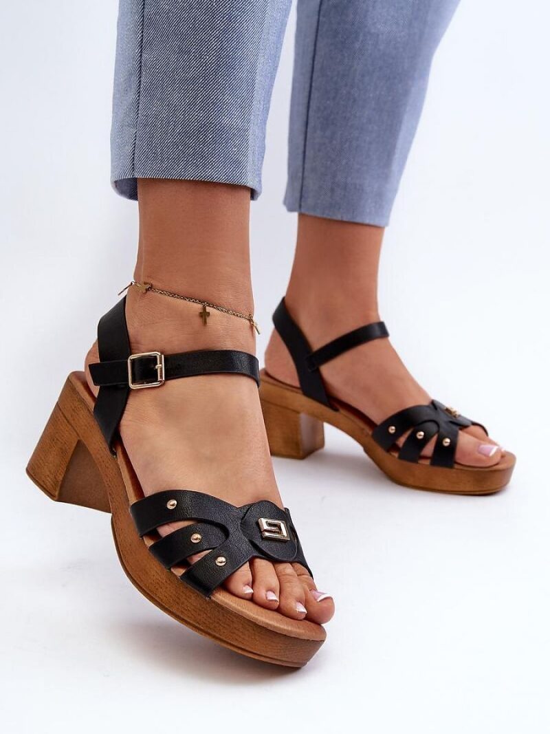 Sandały Model Assames 24SD98-6758 Black - Step in style - obrazek 3