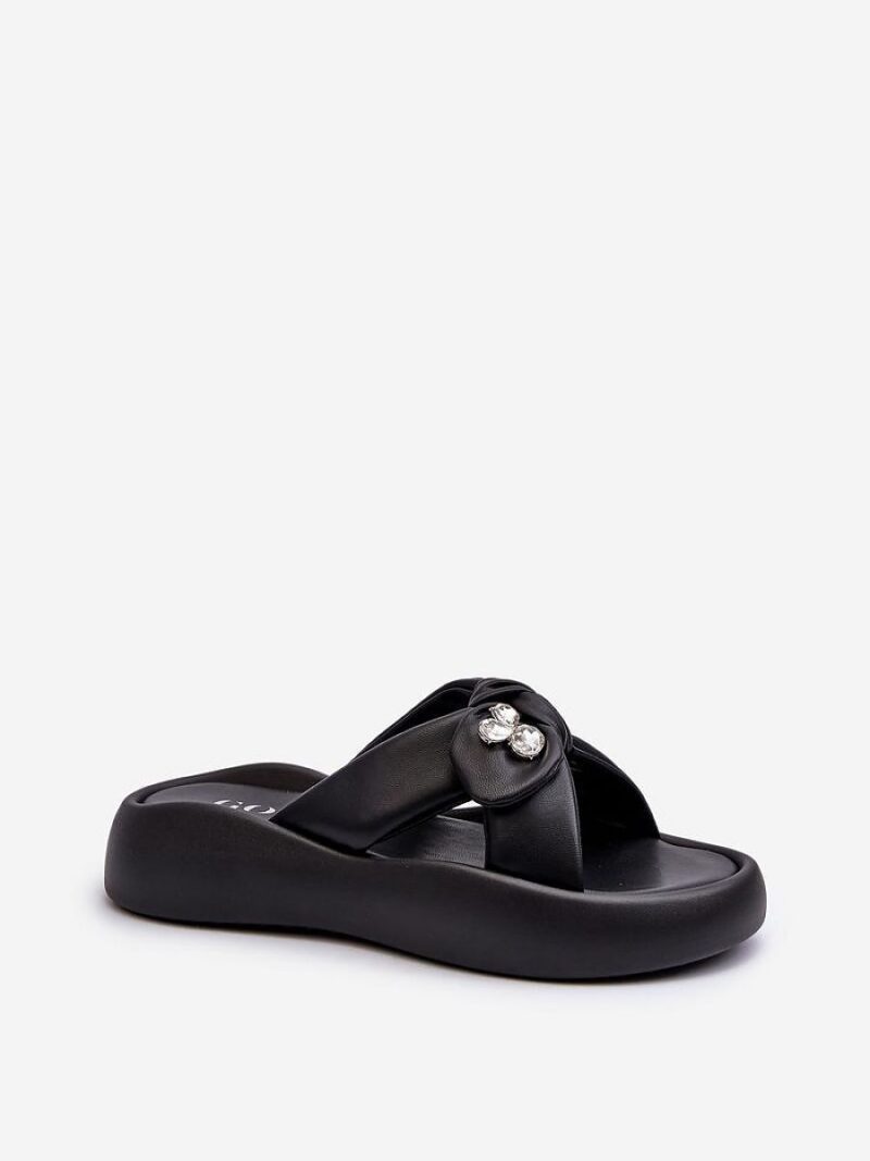 Sandał Klapki Model Goe NN2N4110 Black - Step in style - obrazek 2