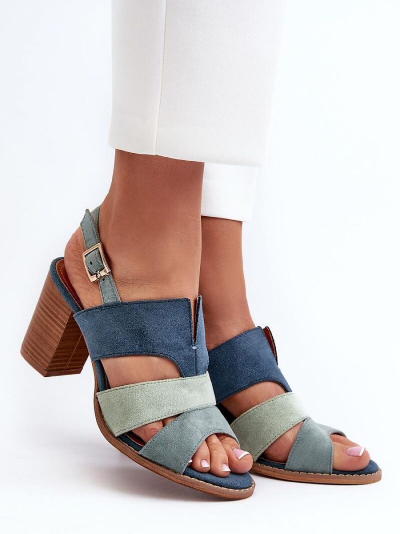 Sandały Model Qutima 24SD35-7080 Blue - Step in style