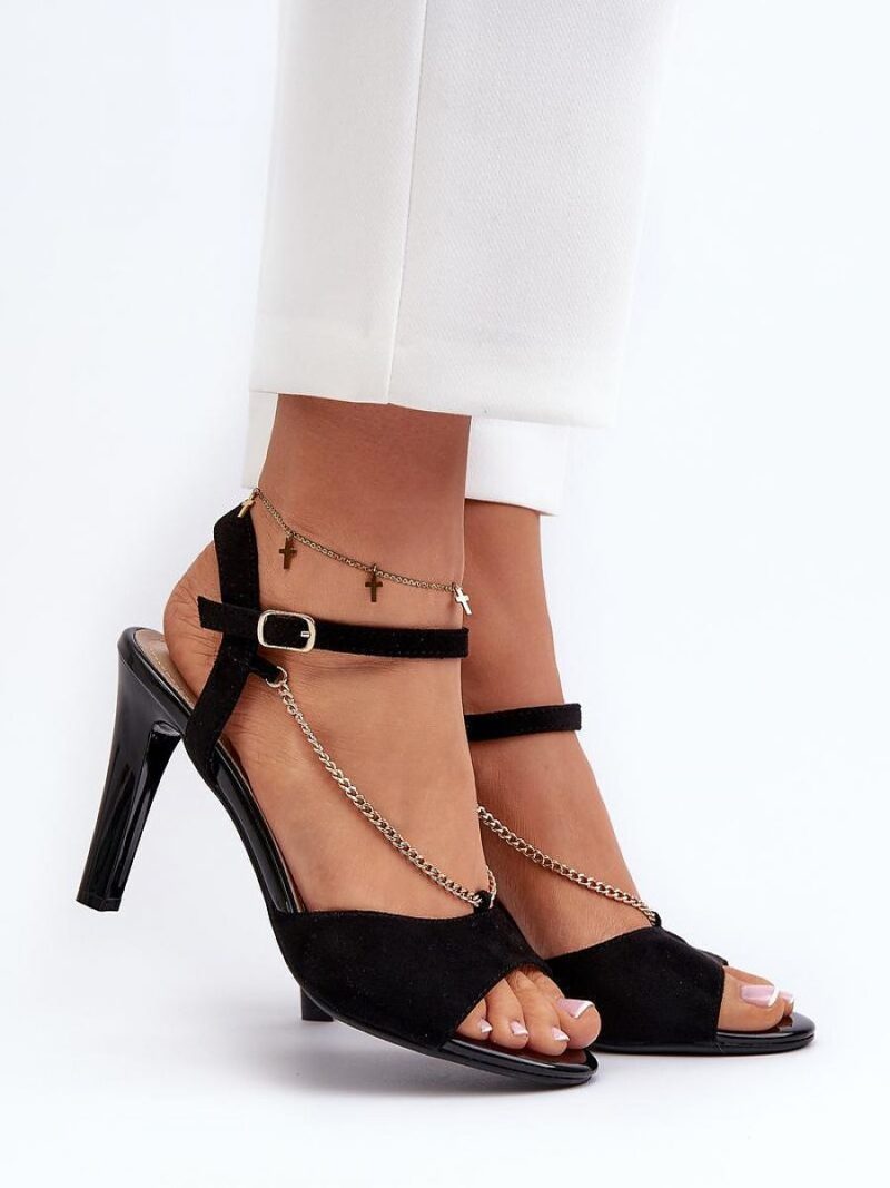 Sandały Model Sergio Leone SK925 Black - Step in style