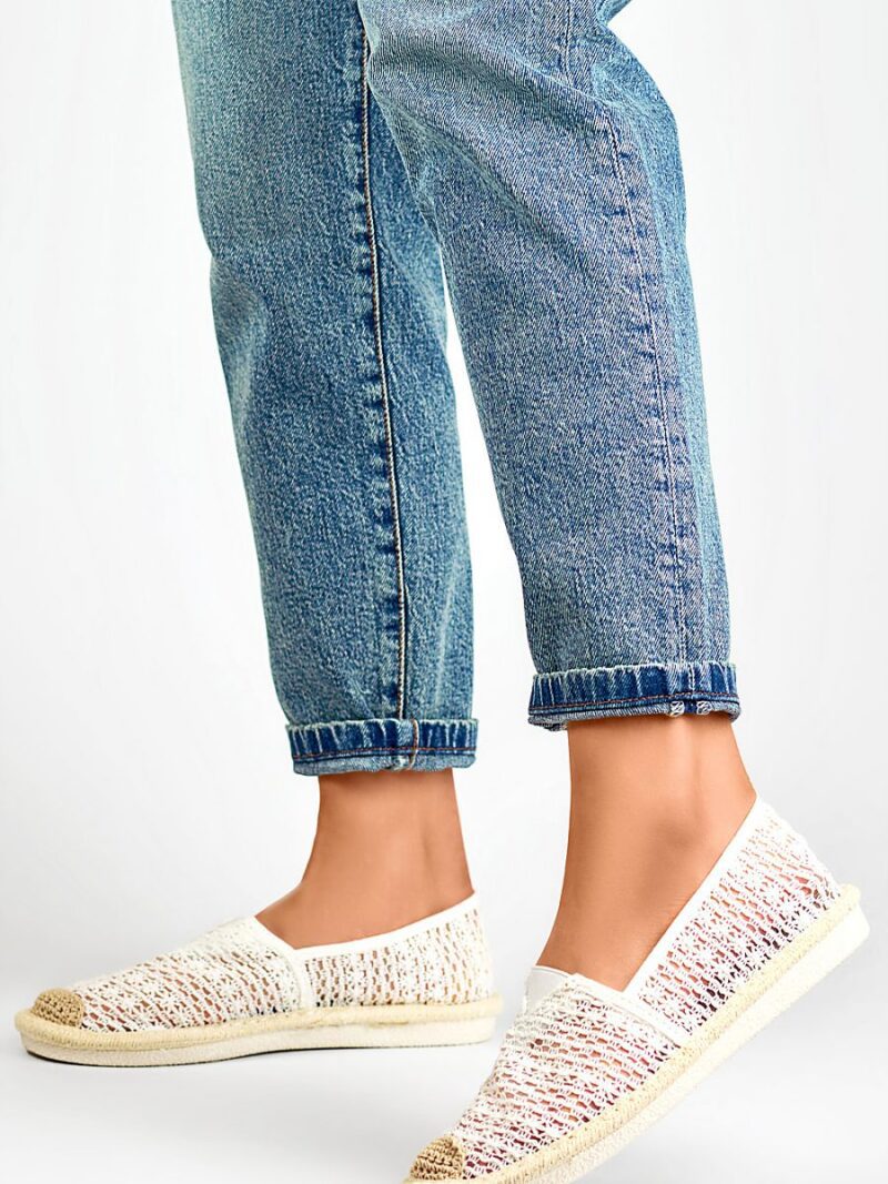 Espadryle Model XY2832-2W White - PRIMO