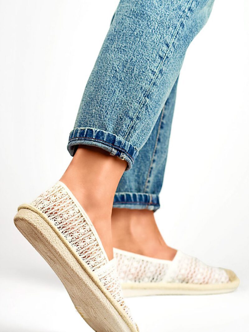 Espadryle Model XY2832-2W White - PRIMO - obrazek 2