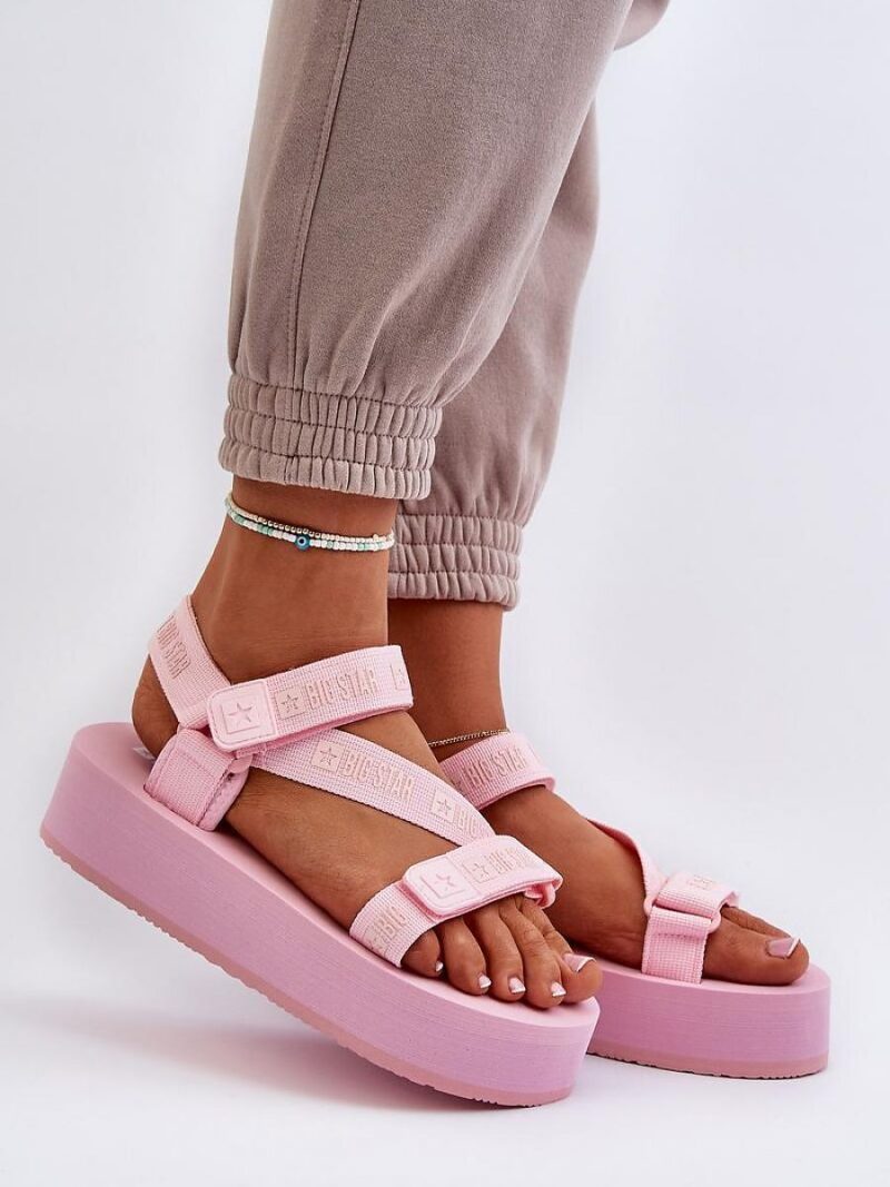 Sandały Model Big Star NN274A529 Pink - Step in style