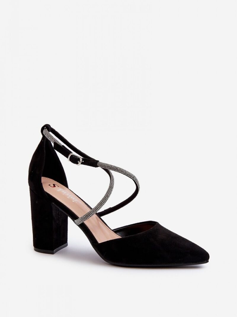 Czółenka Model Lagra QA205P Black - Step in style - obrazek 2