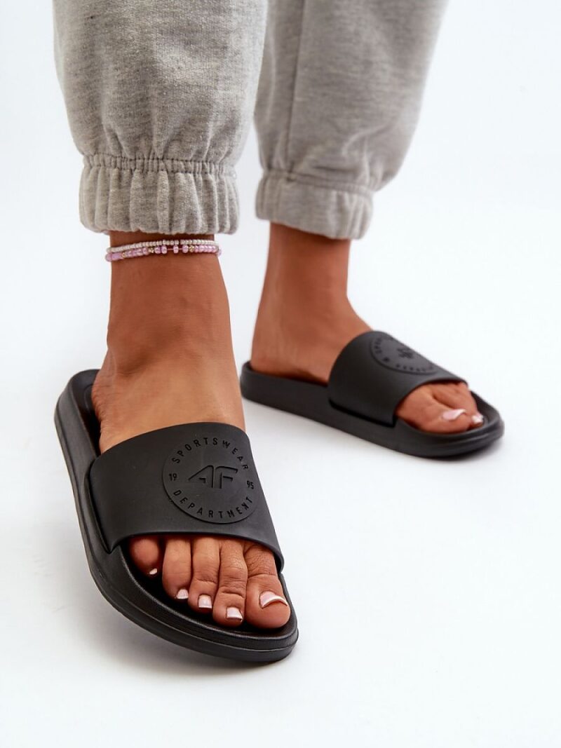 Sandał Klapki Model 4FMM00FFLIF045-20S Black - Step in style - obrazek 3