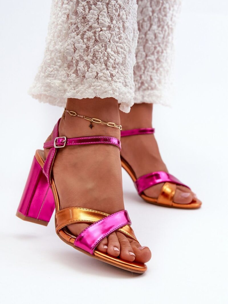 Sandały Model Abilica M366 Fuksja - Step in style - obrazek 3